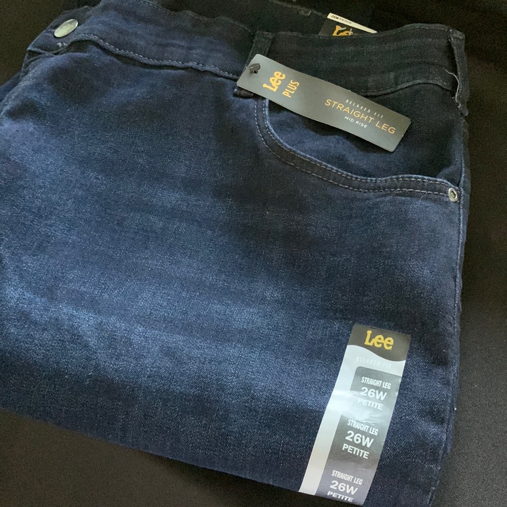 Lee Plus Straight Leg Jeans